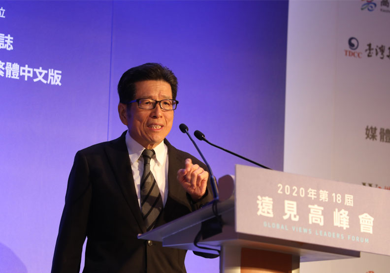 公益平台文化基金會董事長嚴長壽。蘇義傑攝