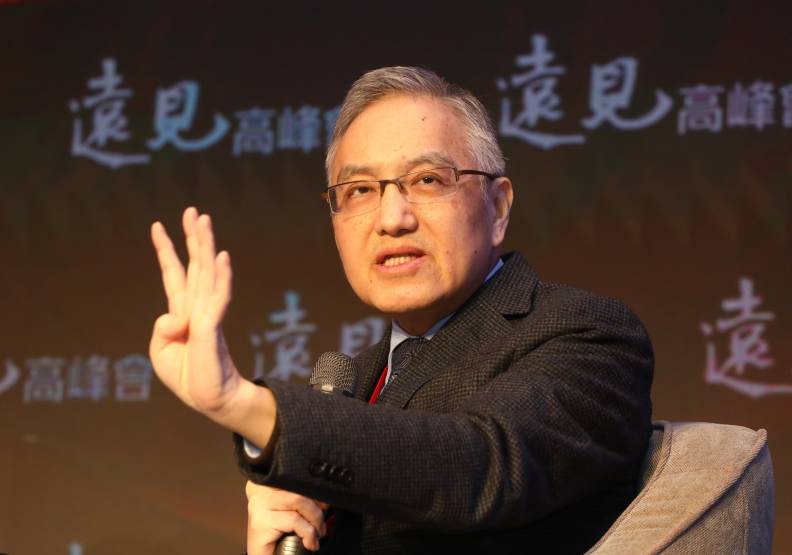 中研院士朱雲漢。池孟諭攝