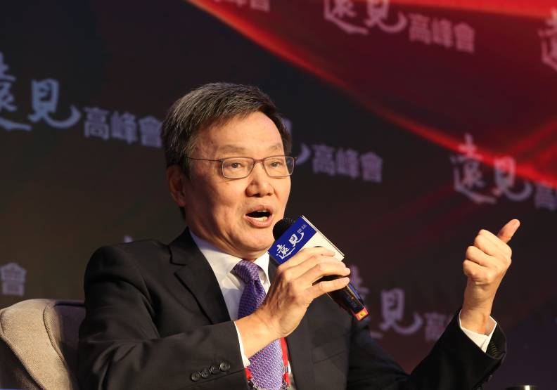 台北論壇基金會董事長蘇起。張智傑攝