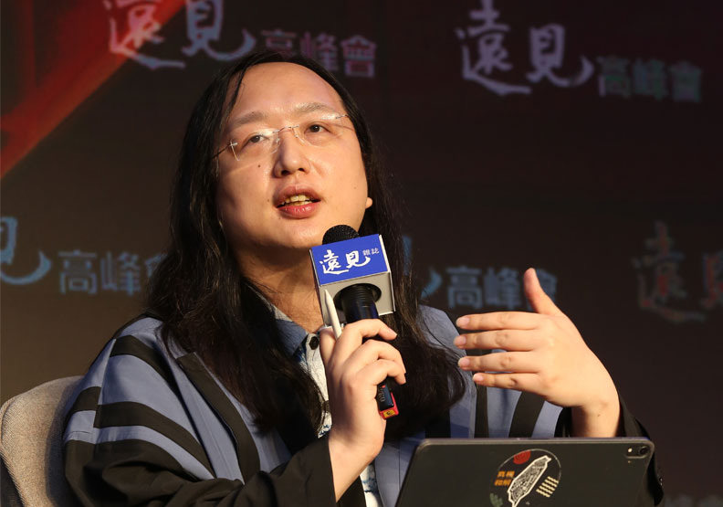 行政院政務委員唐鳳。張智傑攝