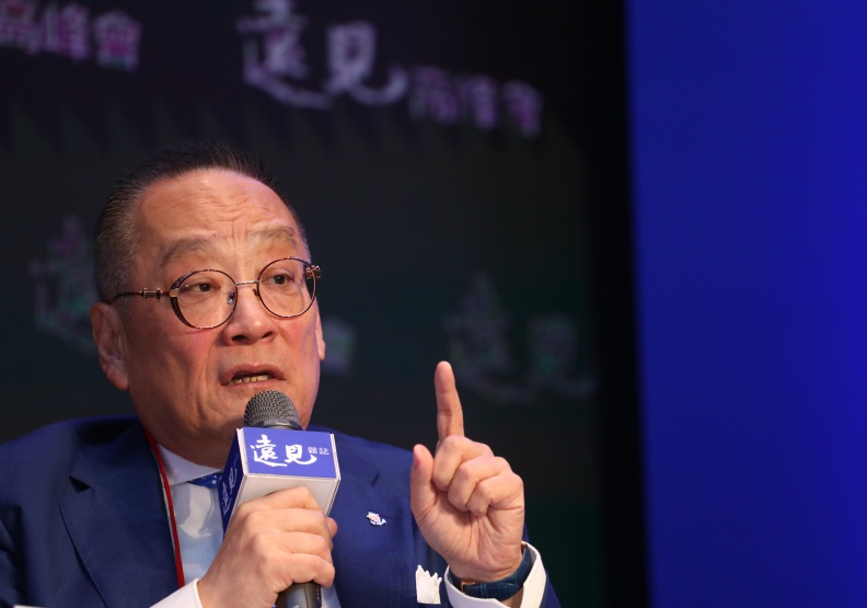 美商中經合集團劉宇環董事長。遠見池孟諭攝影