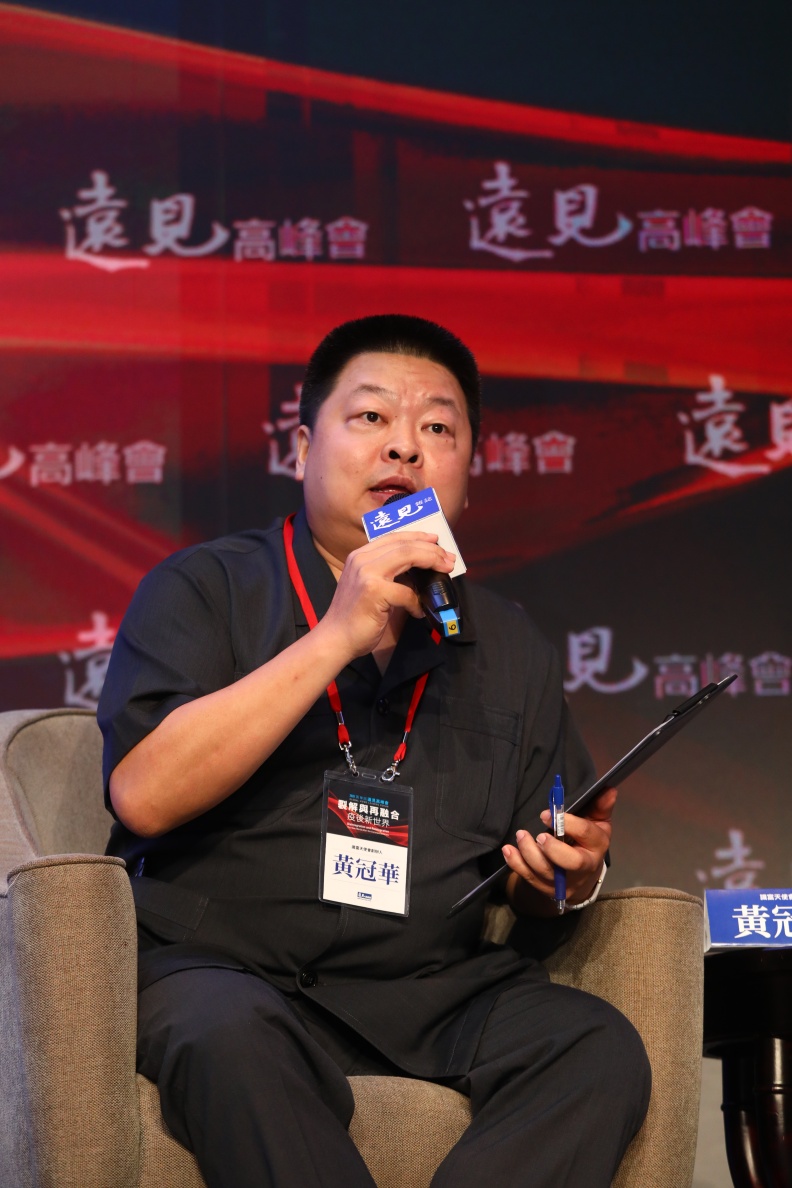 識富天使會創辦人黃冠華。池孟諭攝