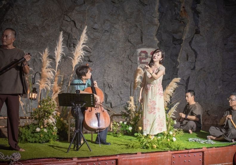 圖／金門坑道音樂節7日在翟山坑道正式登場。取自金門國家公園。 