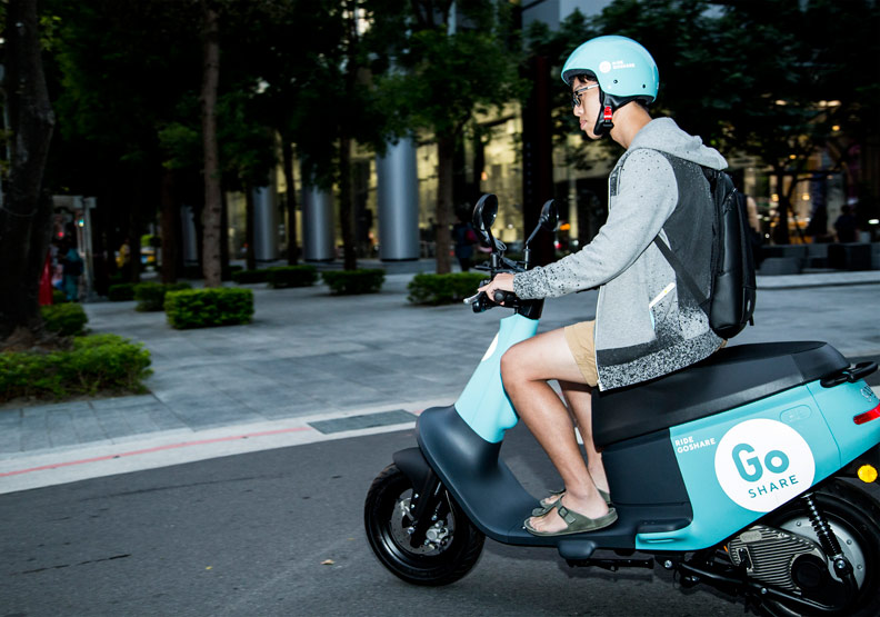 Go Share是另一套受歡迎的共享電動機車系統。