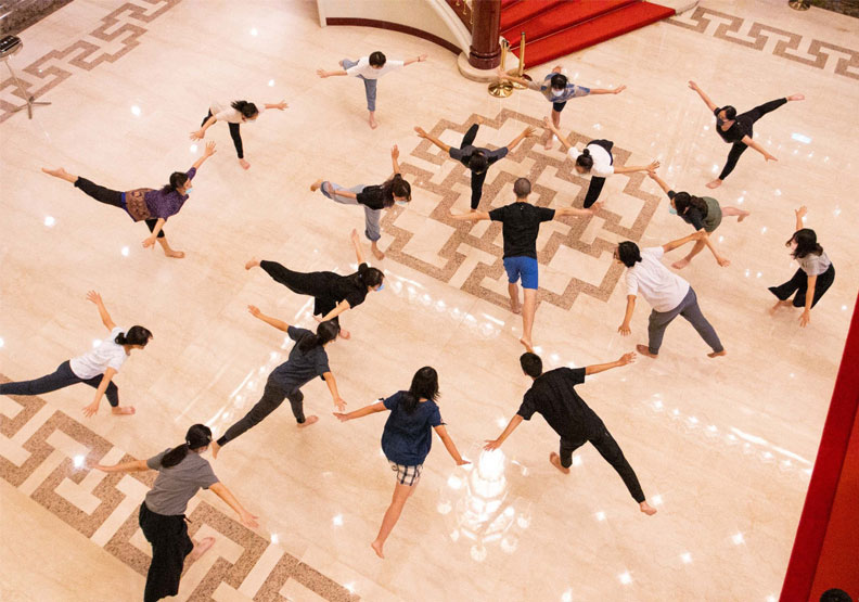 「廳院青」課程「青現場」活動。兩廳院提供