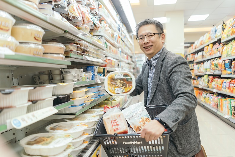 全家商品本部本部長黃君毅。