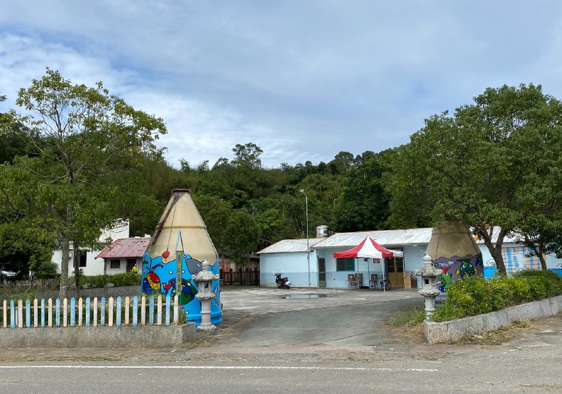 羅山村內的「羅山學堂」，提供當地小朋友學習資源跟空間。