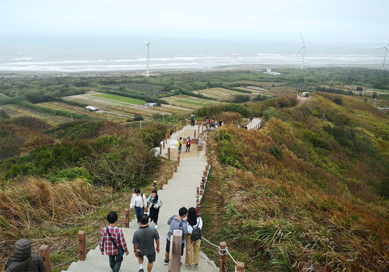 苗栗好望角，是人氣看夕陽落日的美景祕境。