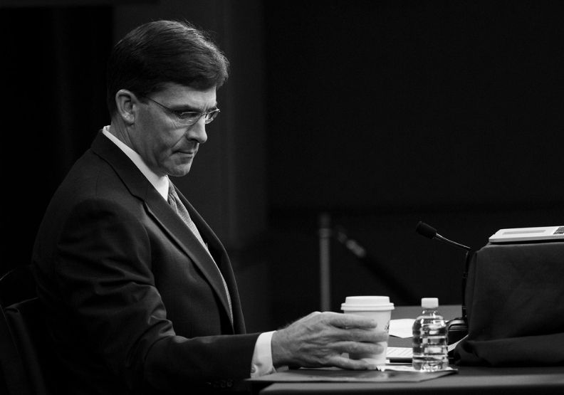 國防部長艾思博(Mark Esper)。取自艾思博推特。