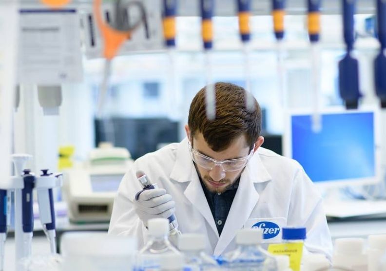 取自Pfizer臉書。