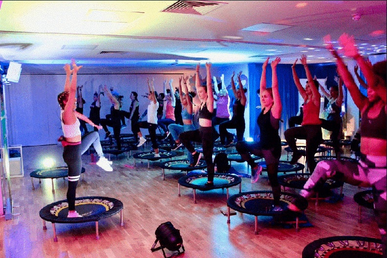 Bounce 上課中，感覺像在舞廳狂歡。取自Bounce 官網