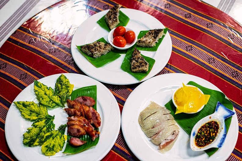 泰雅風味餐特色料理。