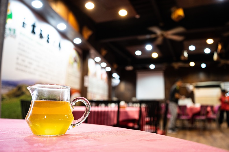 玉露茶驛站的玉蘭茶。