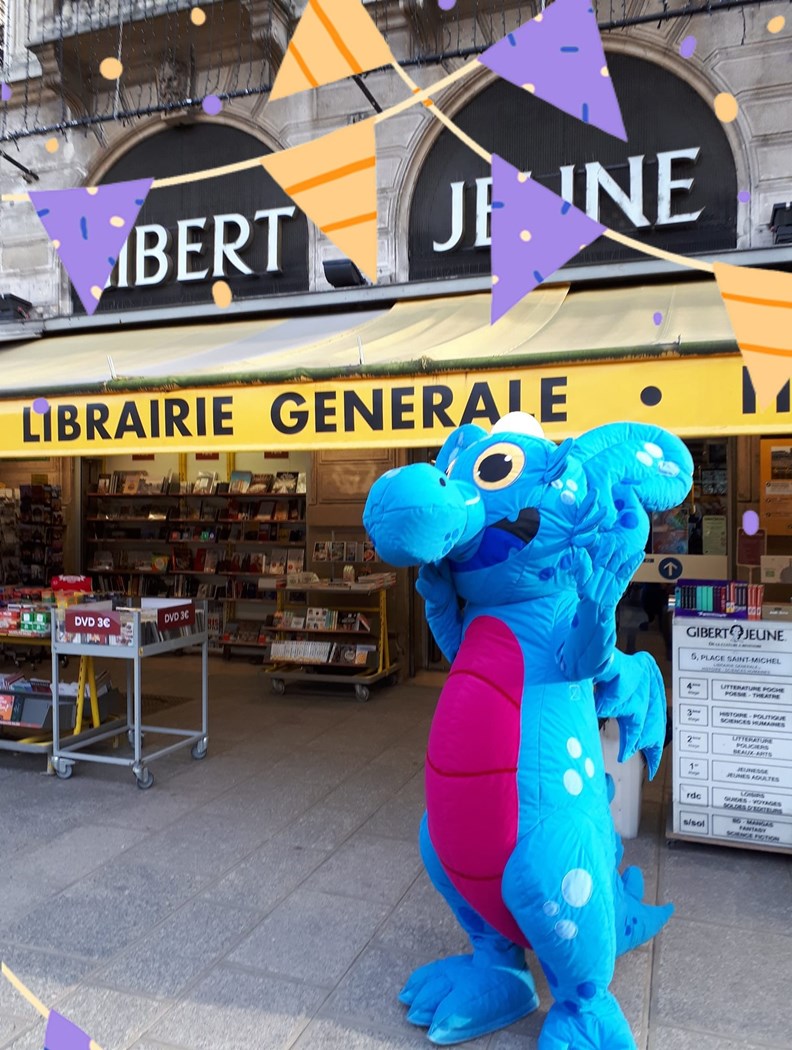 另一間宣布即將歇業的老牌書店Gibert Jeune。(圖片來源:該店臉書)