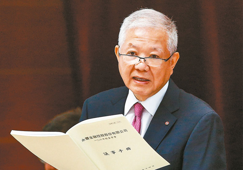 圖／永豐創辦人何壽川。聯合新聞網提供