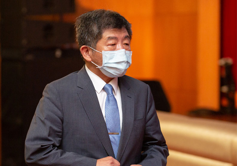 圖／中央流行疫情指揮中心指揮官陳時中。總統府提供