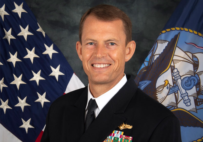 圖／美軍印太司令部J2部門指揮官史都德曼（Michael Studeman）。取自美國海軍官網