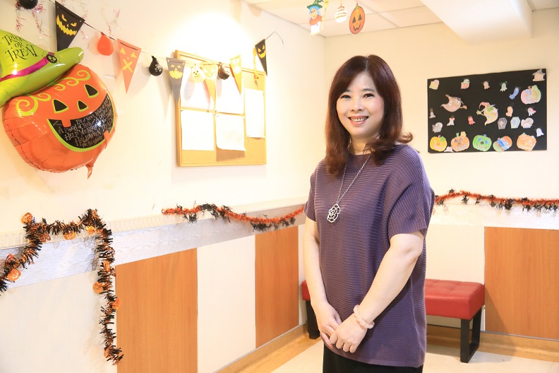 透過裝飾的巧思,上琳醫院希望為病患與家屬創造出節日的溫暖氛圍。