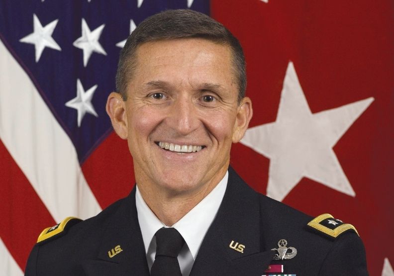前白宮國家安全顧問佛林(Michael Flynn)。取自維基百科。