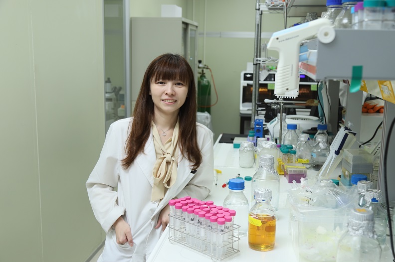 百衛生物科技公司周于楨博士。