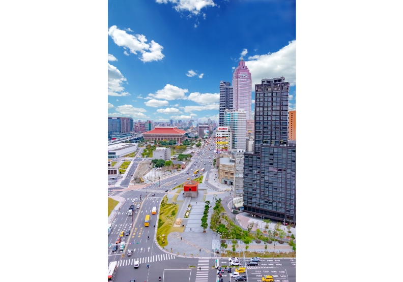 「北門廣場」為西區門戶計畫樞紐創造國門意象。