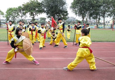 認識世界前先擁抱家鄉！嘉義新港古民國小傳承在地「宋江陣」榮光