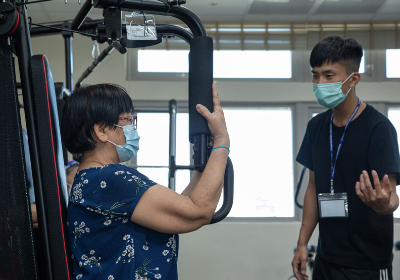 許秀好的體適能水平，已經進步到81分。