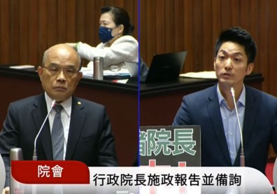 拒為萊豬進口道歉、立院質詢爆火花！蘇貞昌：台灣已吃八年萊牛也沒出事