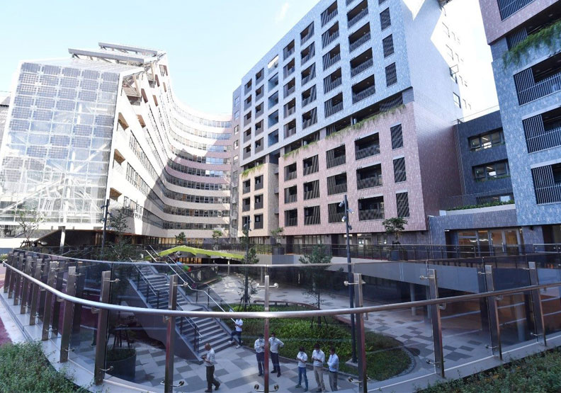 台北市明倫社會住宅。台北市政府提供