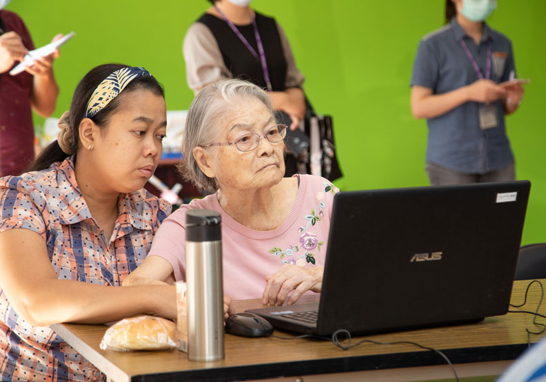 走路就可到的教室,提升長者參與意願。