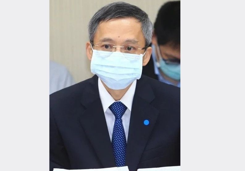 勞動基金運用局長蔡豐清。取自聯合報。