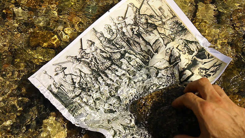 (濱線運動放映影片 selection of Shoreline Movements)卡洛斯摩塔,《罪惡》(影像截圖),2013,紀錄片。(取自Carlos Motta)