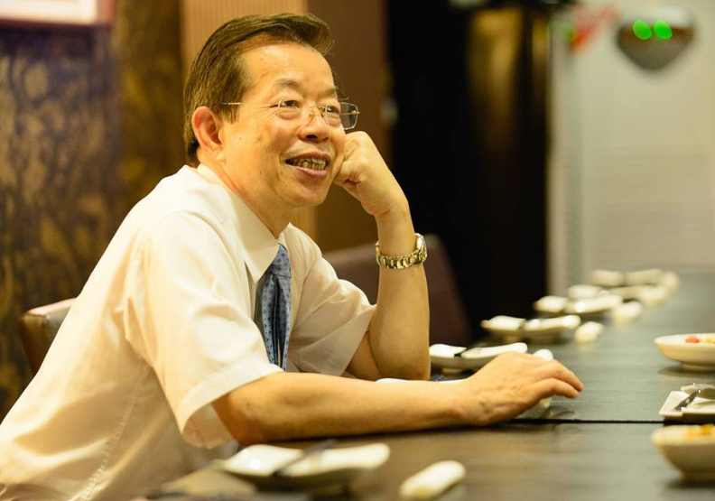 駐日代表謝長廷，圖片取自謝長廷粉專