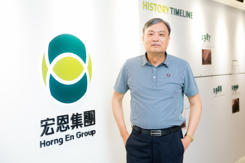 圖 / 宏恩集團董事長洪哲盛。