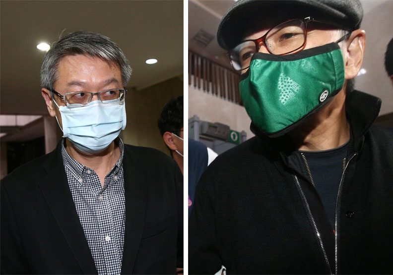 圖／復華證券投資信託公司投資長邱明強（左）、寶佳資管執行長唐楚烈（右）。聯合新聞網提供