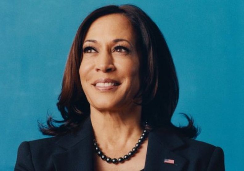 美國新任副總統賀錦麗。取自時代雜誌推特。