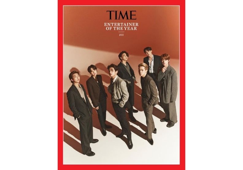 圖／南韓天團BTS，被選為《時代》2020年度最佳藝人。取自TIME官方推特。 