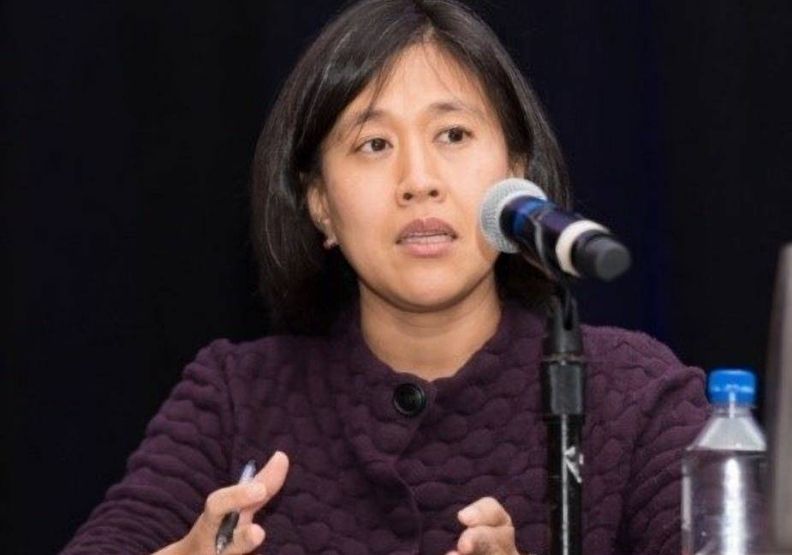 圖／父母來自台灣的戴琪將出任美國貿易代表。取自美中全國貿易委員會。 