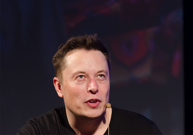 圖／特斯拉執行長馬斯克。Flickr by Web Summit