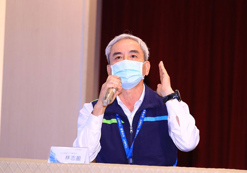 中捷公司董事長林志盈。台中市政府提供