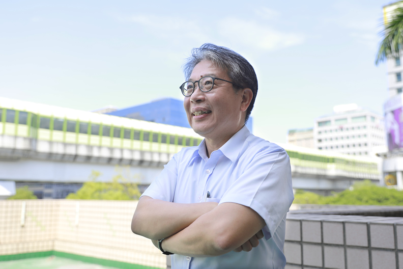 陳宏益指出民眾自生活中做環保，就是為永續城市共盡一份心力