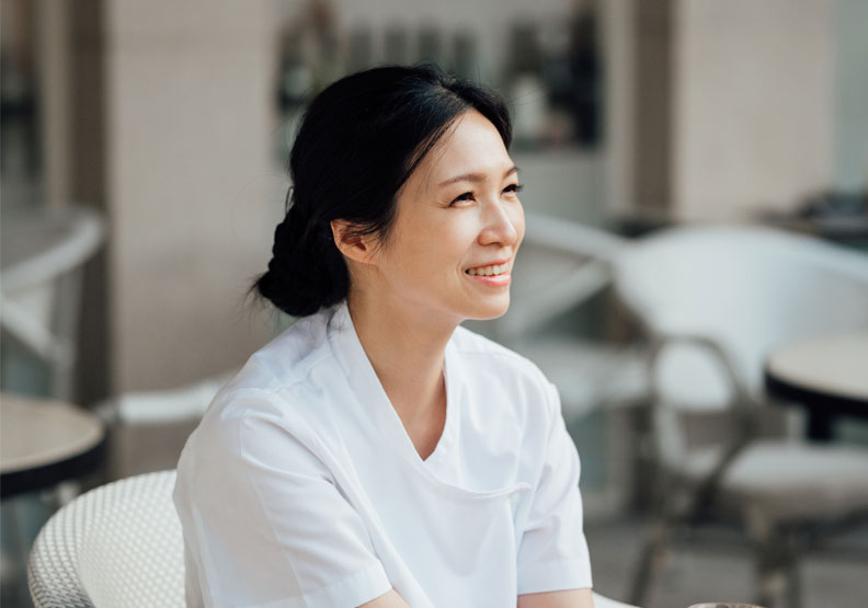 圖／曾獲「亞洲最佳女主廚」榮銜的陳嵐舒。小樂沐提供