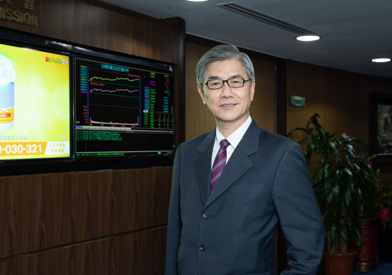 圖／金管會主委黃天牧。池孟諭攝