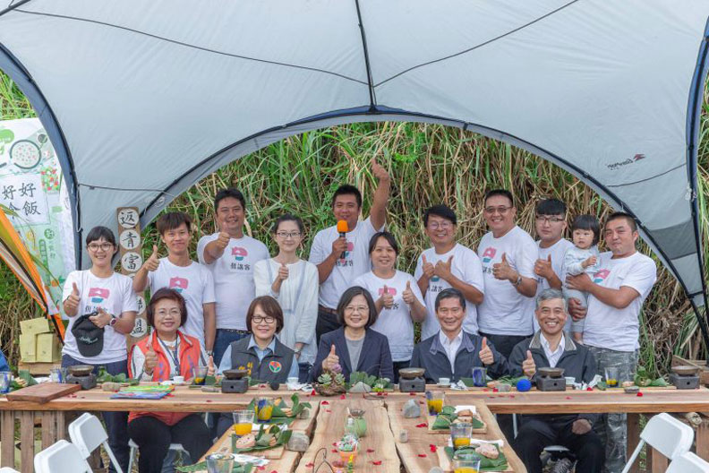 「好好食飯」強調地產地銷、新鮮直送,用餐者好好吃頓飯,也好好認識口中的食物。照片來源:藍凱瀚