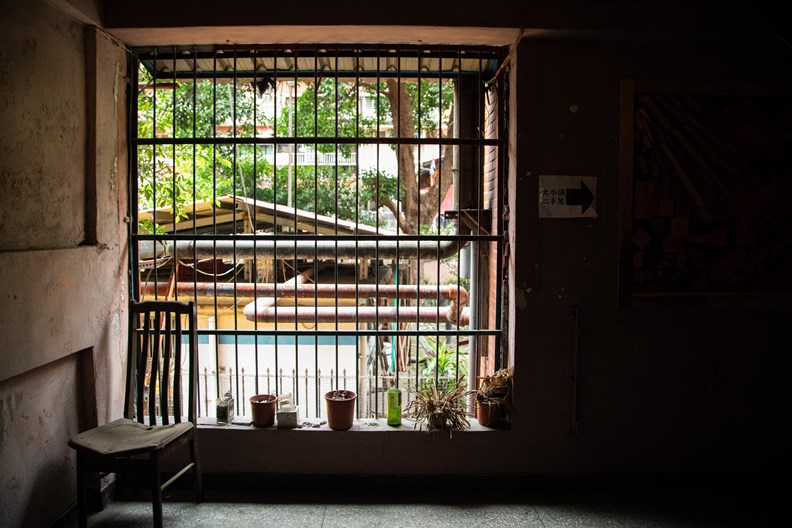 打開台北景點之一的「南機場再生聚落」。