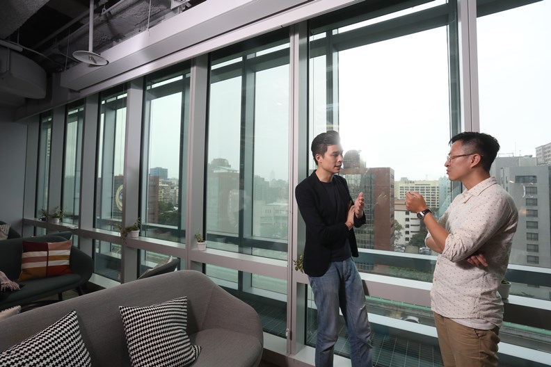 打開台北兩位共同創辦人吳卓昊（左）及徐千捷。