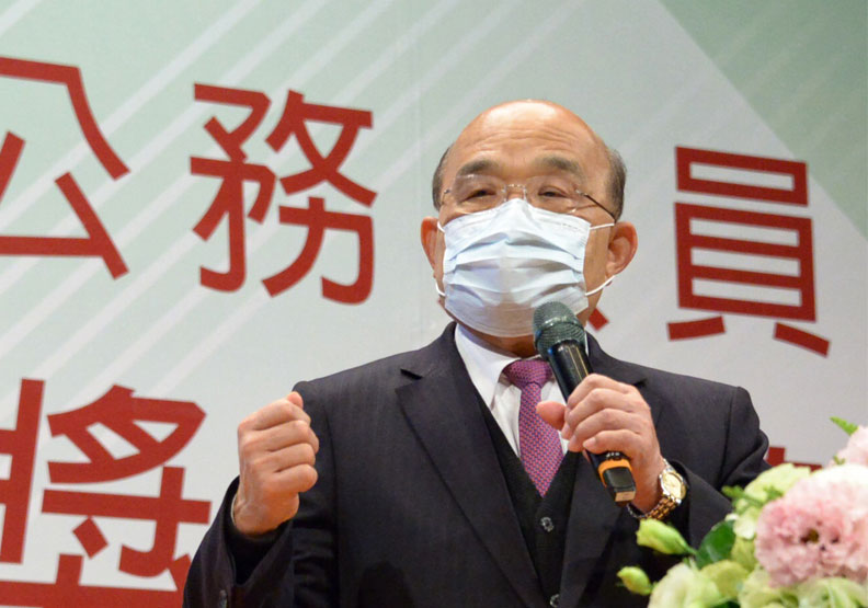 圖／行政院長蘇貞昌。行政院提供