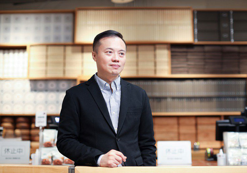 台灣無印良品董事總經理梁益嘉。聯合新聞網提供