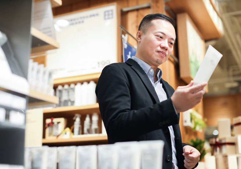 無印良品的設計是以人為出發。聯合新聞網提供