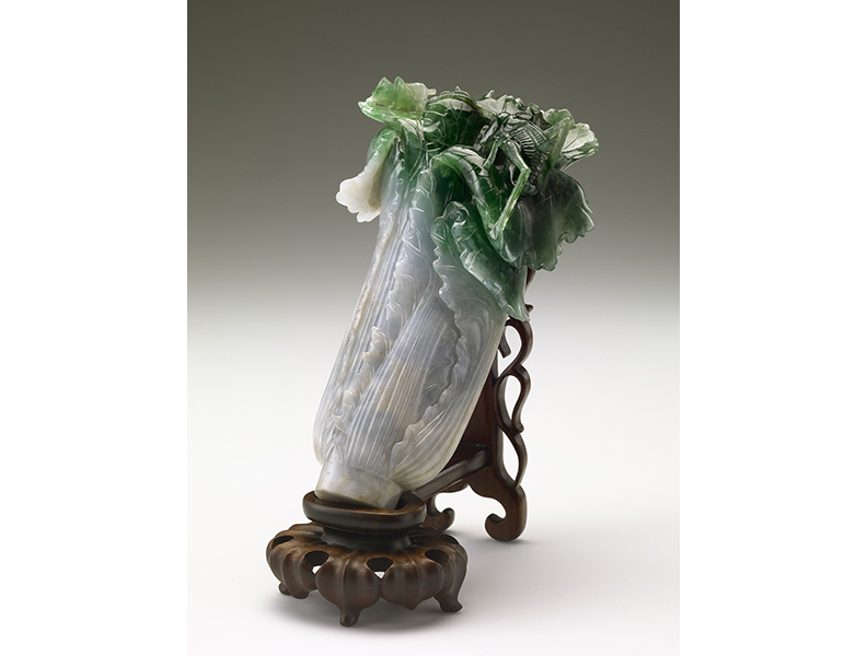 翠玉白菜。取自國立故宮博物院粉絲團
